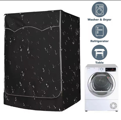 High Quality Black Waterproof Washing Machine Cover | 85cm x 65cm x 60cm | High-quality Oxford Fabric | Dust-proof | Indoor & Outdoor