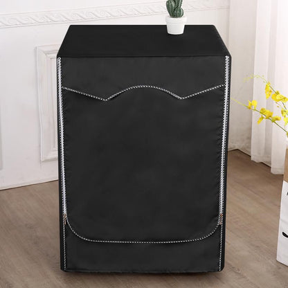 High Quality Black Waterproof Washing Machine Cover | 85cm x 65cm x 60cm | High-quality Oxford Fabric | Dust-proof | Indoor & Outdoor