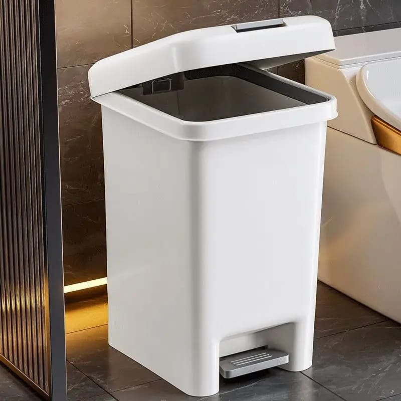 Multipurpose Quality 20 -Litres Pedal Push Dustbin | Garbage Can| Ideal for Bathroom, Bedroom, Home, and Outdoor