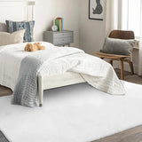 Modern Luxury Nordic Rabbit Fur Carpet | Super Soft & Skin Friendly | 6x9 Feet | Ideal For Living Rooms, Bedrooms