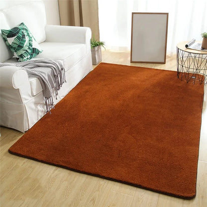 Modern Luxury Nordic Rabbit Fur Carpet | Super Soft & Skin Friendly | 6x9 Feet | Ideal For Living Rooms, Bedrooms