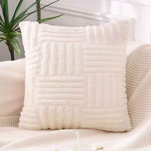 45 x 45 cm Plush Cushion Cover Decorative Pillows For Sofa Living Room Geometric Pillow Cover Ornamental Pillow Home Decor