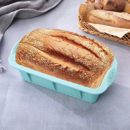 3D 100% Food Grade Silicone Mini Loaf Baking Tins | Bakeware Accessories | Baking & Desserts | Ideal for making Mini Loaves, Sugar, Chocolate, Cake, & Ice cream.