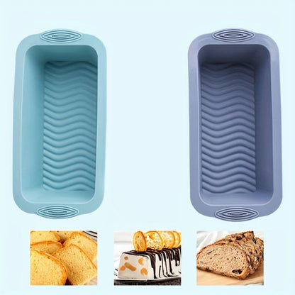 3D 100% Food Grade Silicone Mini Loaf Baking Tins | Bakeware Accessories | Baking & Desserts | Ideal for making Mini Loaves, Sugar, Chocolate, Cake, & Ice cream.