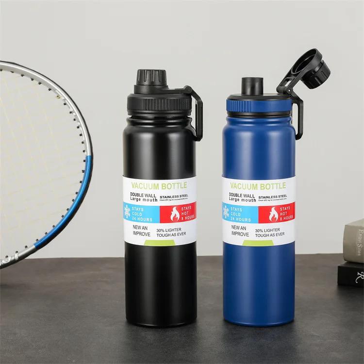 Travel Car Water Cup | Portable Stainless Steel Thermos Flask | 1000ml Capacity | Ideal For Travel, Sports, Daily Use