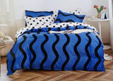 Heavy Cotton Binded Duvet Set | 7x7 Duvet with 1 Bedsheet & 2 Pillowcases