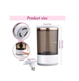 Automatic Electric Makeup Brush Cleaner | Fast & Efficient Brush Washing Machine | ABS & PC Material | Compact & Portable Design