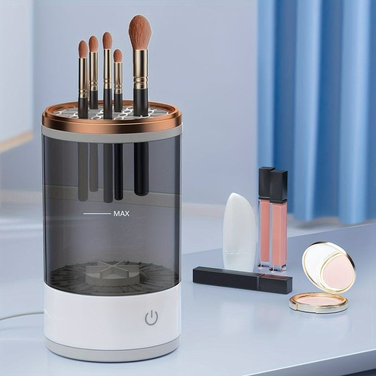 Automatic Electric Makeup Brush Cleaner – 5V, 7000 Speed, Efficient and Easy to Use