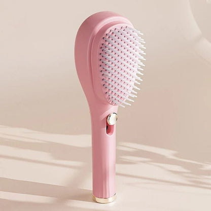 New Design Detangling Comb | Self Cleaning, Antistatic | Available in Beige & Pink