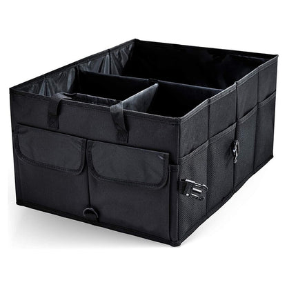 Foldable Multifunctional Large Capacity Car Trunk Organizer | Eco Friendly, Durable, Collapsible Cargo Storage Box | 53.00 cm x 39.00 cm x 26.50 cm