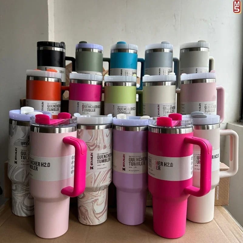 Original Insulated Stanley Mugs | 1.2L Vacuum Insulated Stainless Steel Mug | Keeps Drinks Hot & Cold | Leak Proof | Available in Multiple Colors