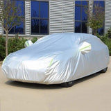 High Quality Universal Grey Car Cover with Fleece Lining & Reflective Sides | Waterproof, Scratch & Heat Resistant | Size XXL (Vanguard, X-Trail)