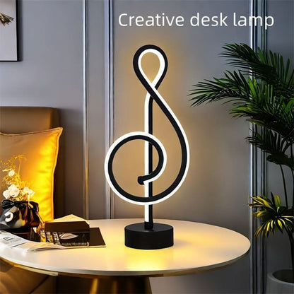 Rechargeable Spiral LED Table Lamp | USB Powered with Warm White & Cool Light | Modern Lighting for Home, Bedroom & Restaurant