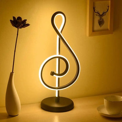 Rechargeable Spiral LED Table Lamp | USB Powered with Warm White & Cool Light | Modern Lighting for Home, Bedroom & Restaurant