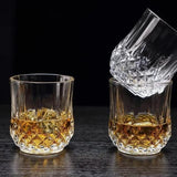 Thickened Crystal Short Beer & Whiskey Glasses | European Beer Cups | Set of 6 | 310ml