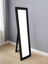 Full Length Standing Dressing Mirror  Heavy Duty | White & Black | 130x38.5cm