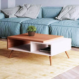 Brazil's High Quality Overlapping Top Marche Coffee Table | Ideal For Living Rooms, Lounges, & Sitting Areas