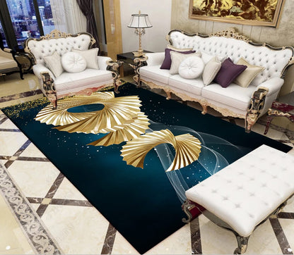 HD Luxurious Living Room Carpets | 7x10 ft | High Definition Design | Ideal For Living Rooms, Bedrooms, Or Office Spaces