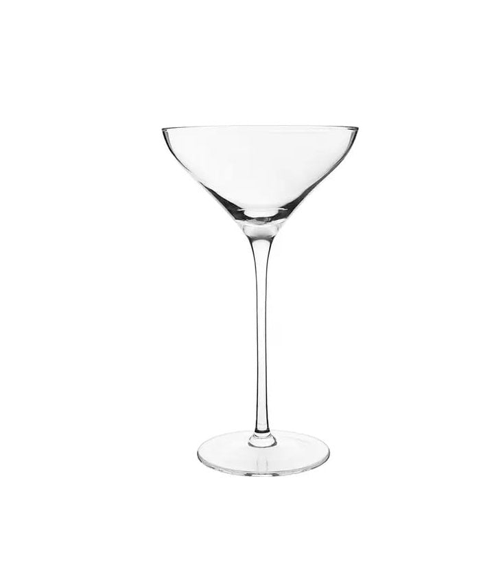 Premium Quality Clear Cabernet Cocktail Glasses 21cl Slim Stemglasses| Set of 2