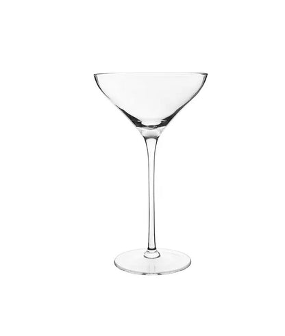 Premium Quality Clear Cabernet Cocktail Glasses 21cl Slim Stemglasses| Set of 2