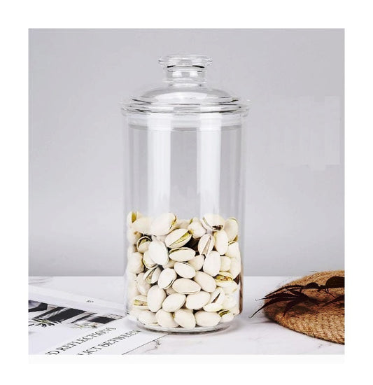 Clear Easy Lock Storage Jar | 1700ml Capacity | Acrylic