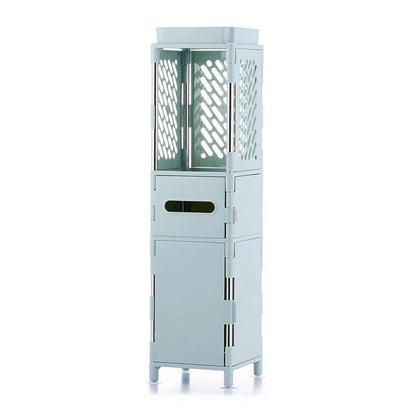 Floor Standing Cabinet Organizer | Waterproof Plastic | Bathroom & Toilet Storage