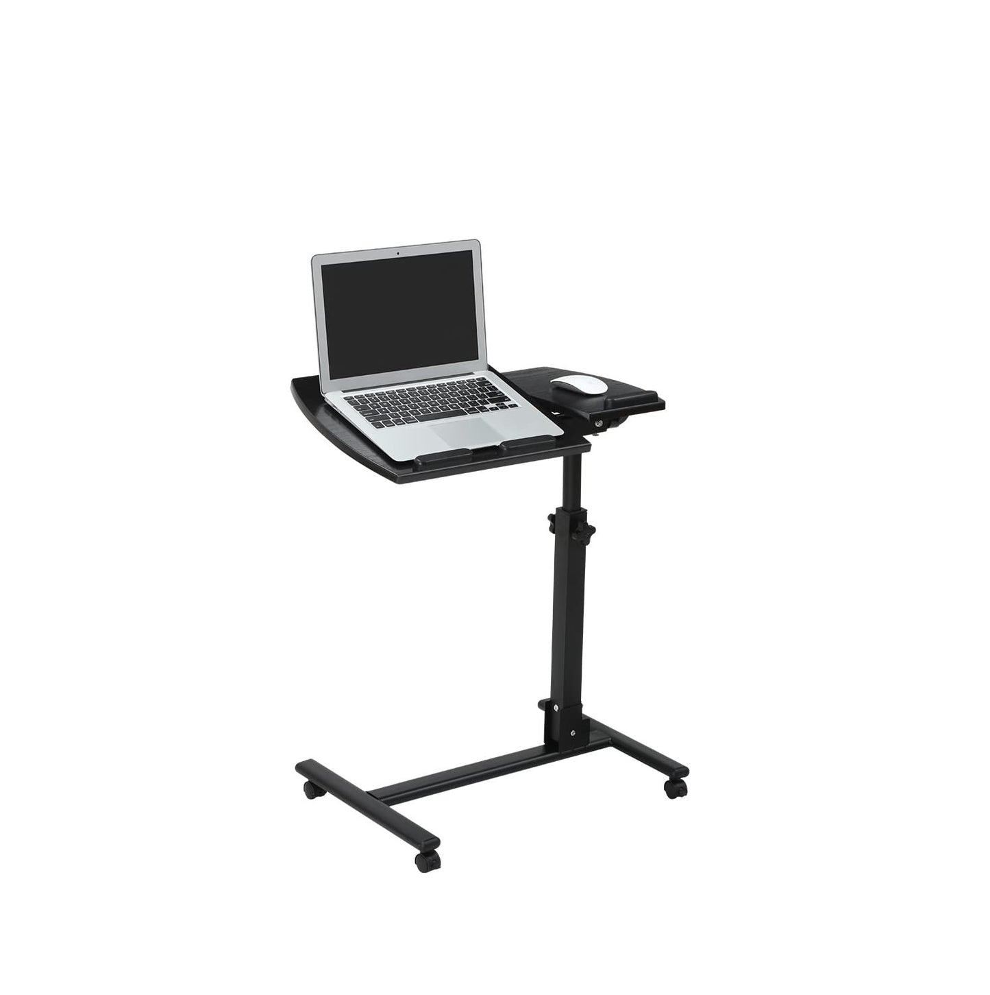 Heavy Gauge Foldable   Adjustable Height Computer Desk | Space Saving Design | Durable  Portable Workstation