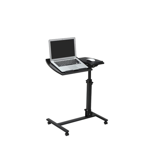 Heavy Gauge Foldable   Adjustable Height Computer Desk | Space Saving Design | Durable  Portable Workstation