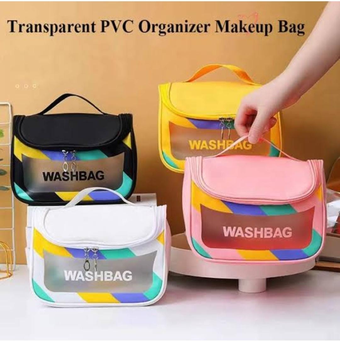 Washbag Branded Cosmetics Makeup Bag | Stylish & Functional Makeup Organizer