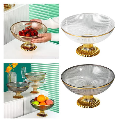 Elegant Multipurpose Fruit Bowl | 9.72 Inch Salad, Food, Pastry Serving Bowl