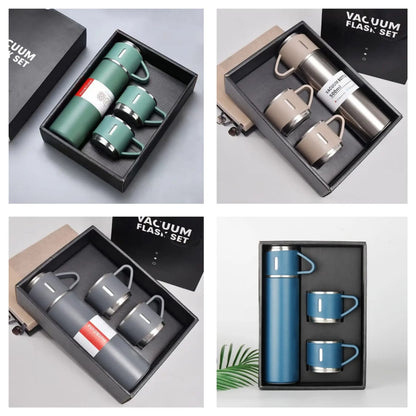 500ml Stainless Steel Gift Set Flask | Premium Flask in Gift Pack