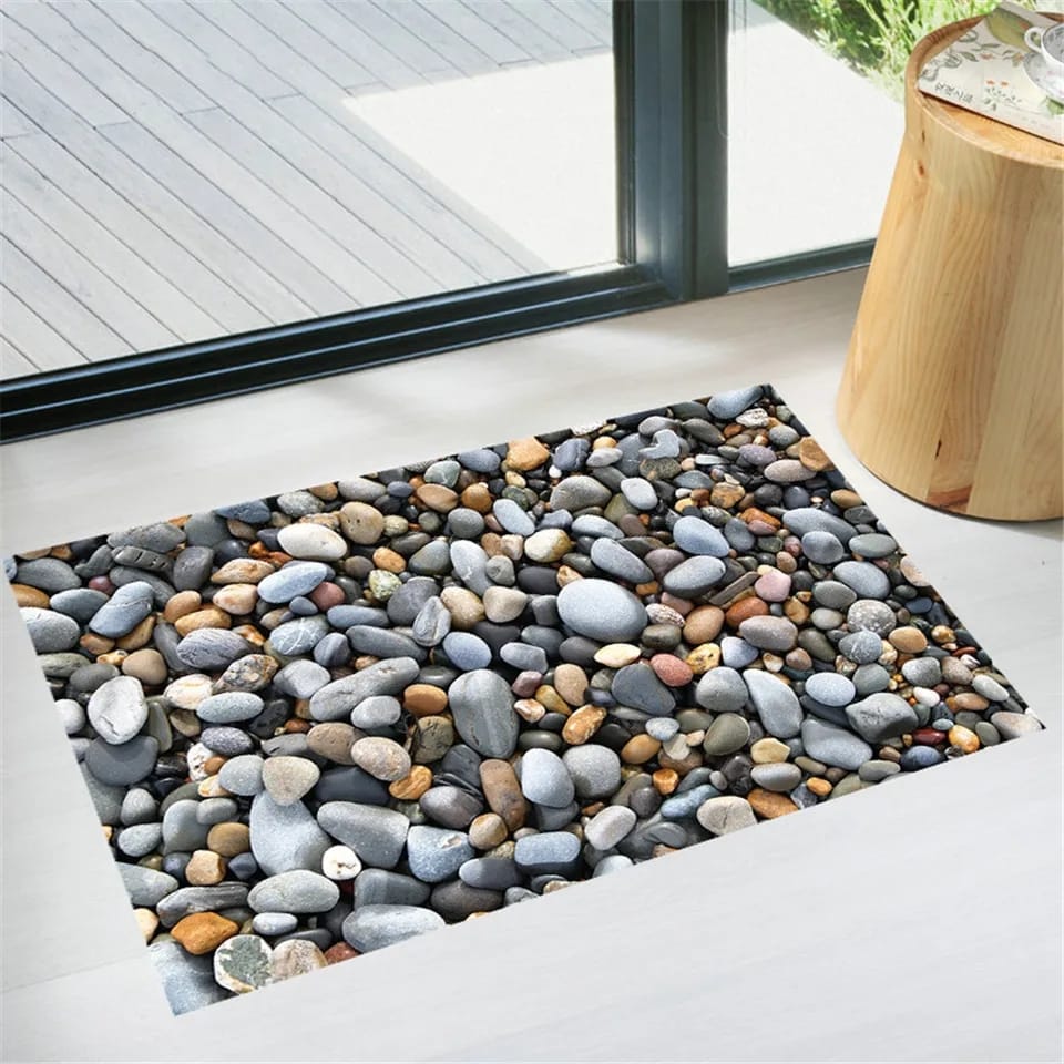 Antislip Bathroom Floor Mat | Diatomaceous Earth Moisture Absorbing Bath Mat