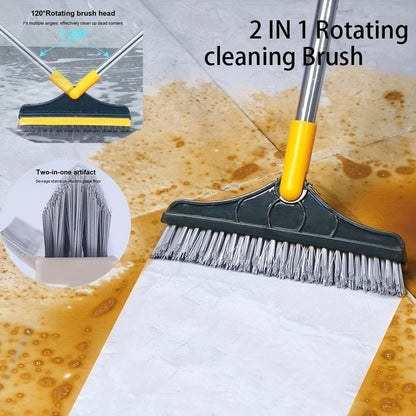 2 in 1 V-Shape Magic Broom and Squeegee | Efficient Floor Cleaner