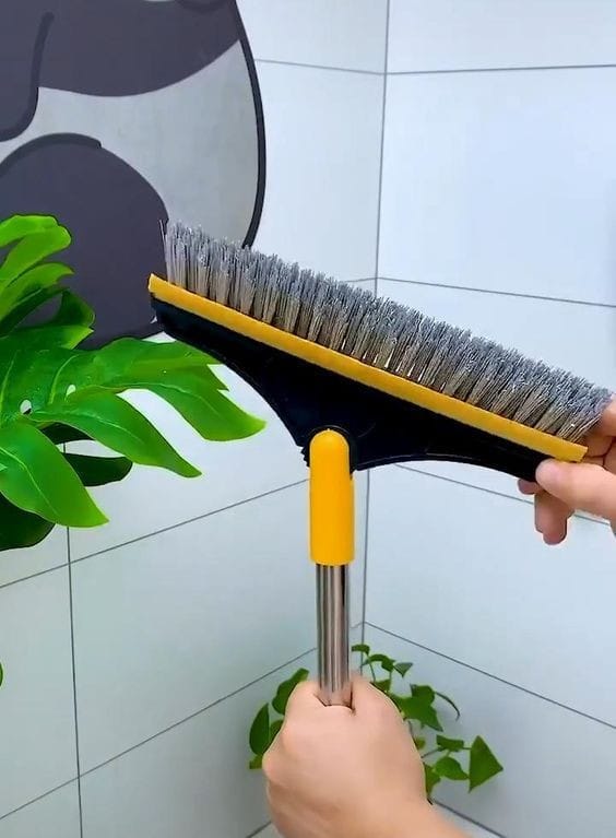 2 in 1 V-Shape Magic Broom and Squeegee | Efficient Floor Cleaner