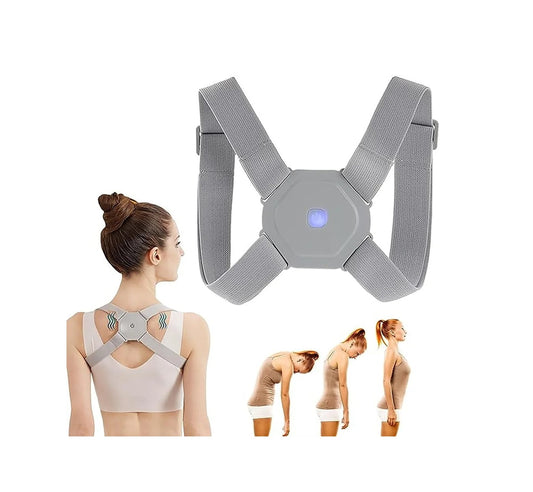 Rechargeable Smart Sensor Posture Corrector | Back & Neck Support for Healthy Posture