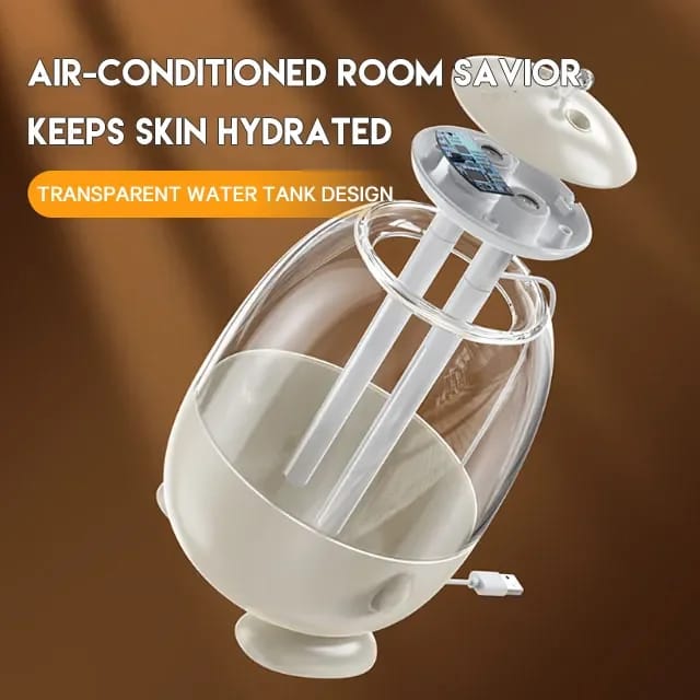 Cute Penguin Design Dual Spray 3L Ultrasonic Humidifier | USB-Powered