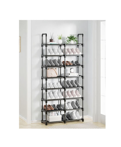 MultiLayer Shoe Rack Organizer | Space Saving Portable Wall-Mounted Slipper & Shoe Storage Solution for Home & Hallway