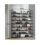 Multilayer Shoe Rack | Space Saving Hallway Shoe Organizer Stand | Home Furniture