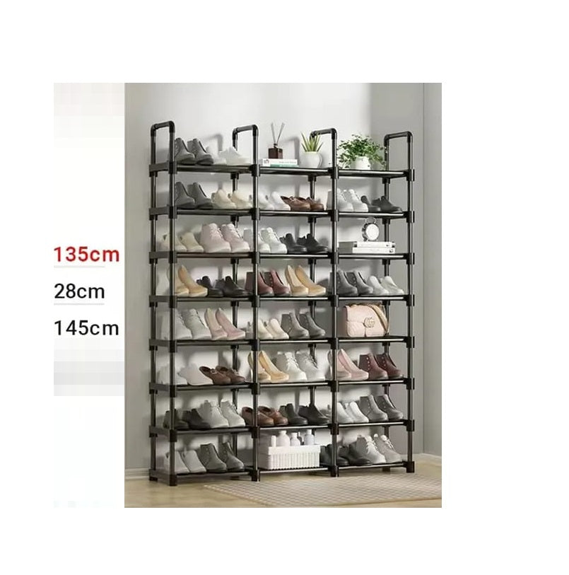 Multilayer Shoe Rack | Space Saving Hallway Shoe Organizer Stand | Home Furniture