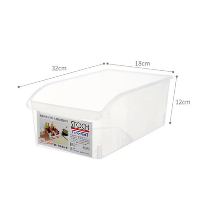 Stackable Kitchen Refrigerator Drawer Storage Box | Fruit & Vegetable Fresh-Keeping Bin | Pantry Cabinet Fridge Organizer