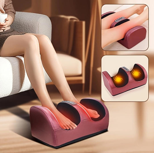 Electric Foot Massager Heater | Full Foot Massage Machine with Airbag and Roller for Ultimate Relaxation