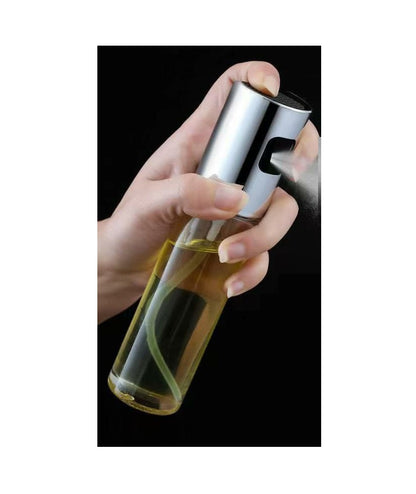 100ml Oil Sprayer Bottle | Leakproof Clear Food Grade Glass with High Effective Pump Nozzle