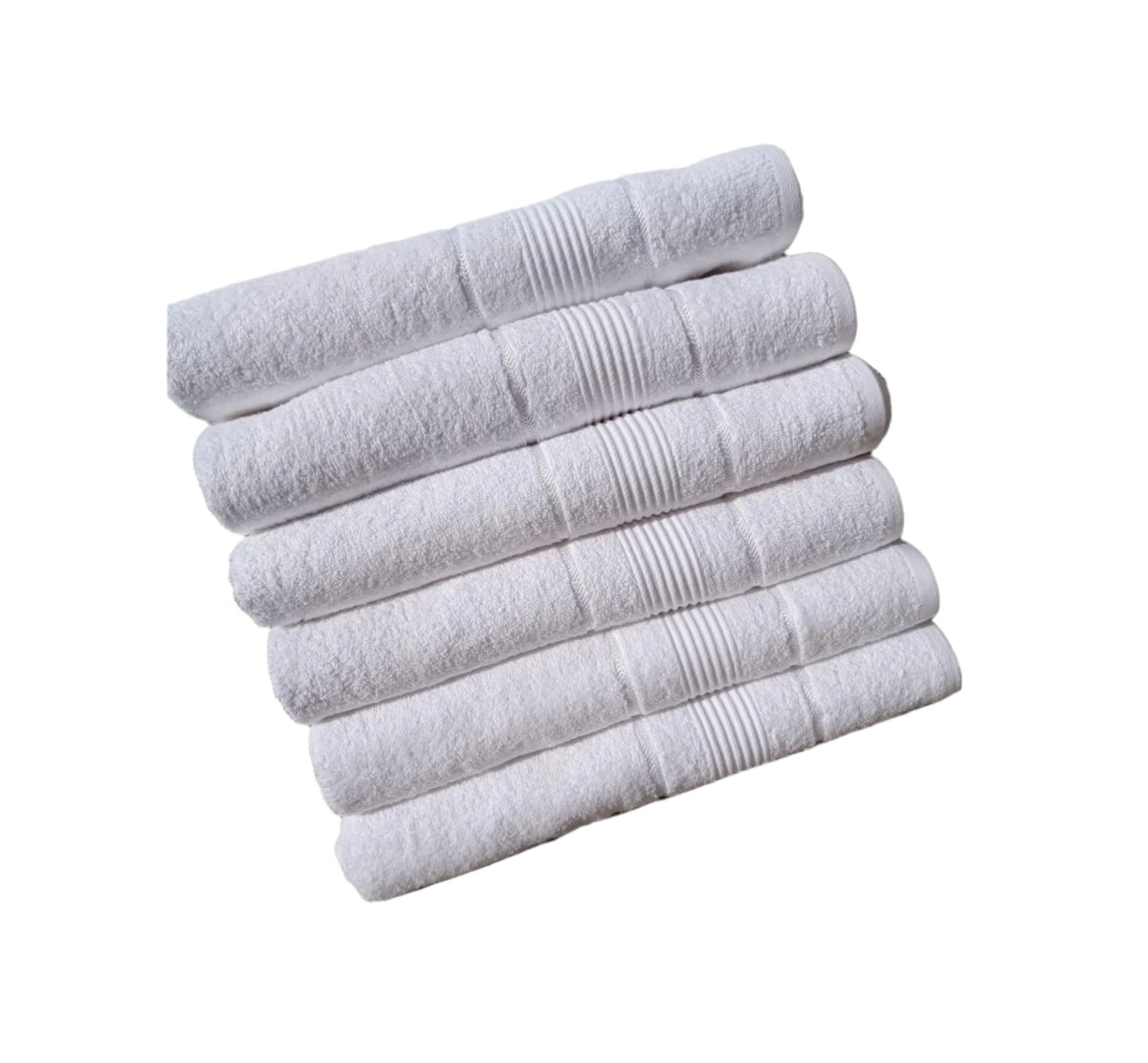 Top Quality White Luxury Towels | 100% Cotton | 90x175cm | Soft & Absorbent Bath Towels