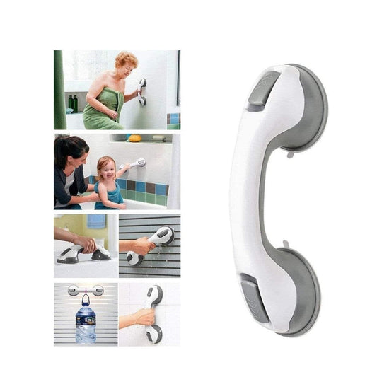 Strong Suction Helping Handle | Bathroom Shower Grab Bar with Suction Cup | Handrail for Bathtub, Glass Doors, and Windows | Prevent Falls for Children and Elderly