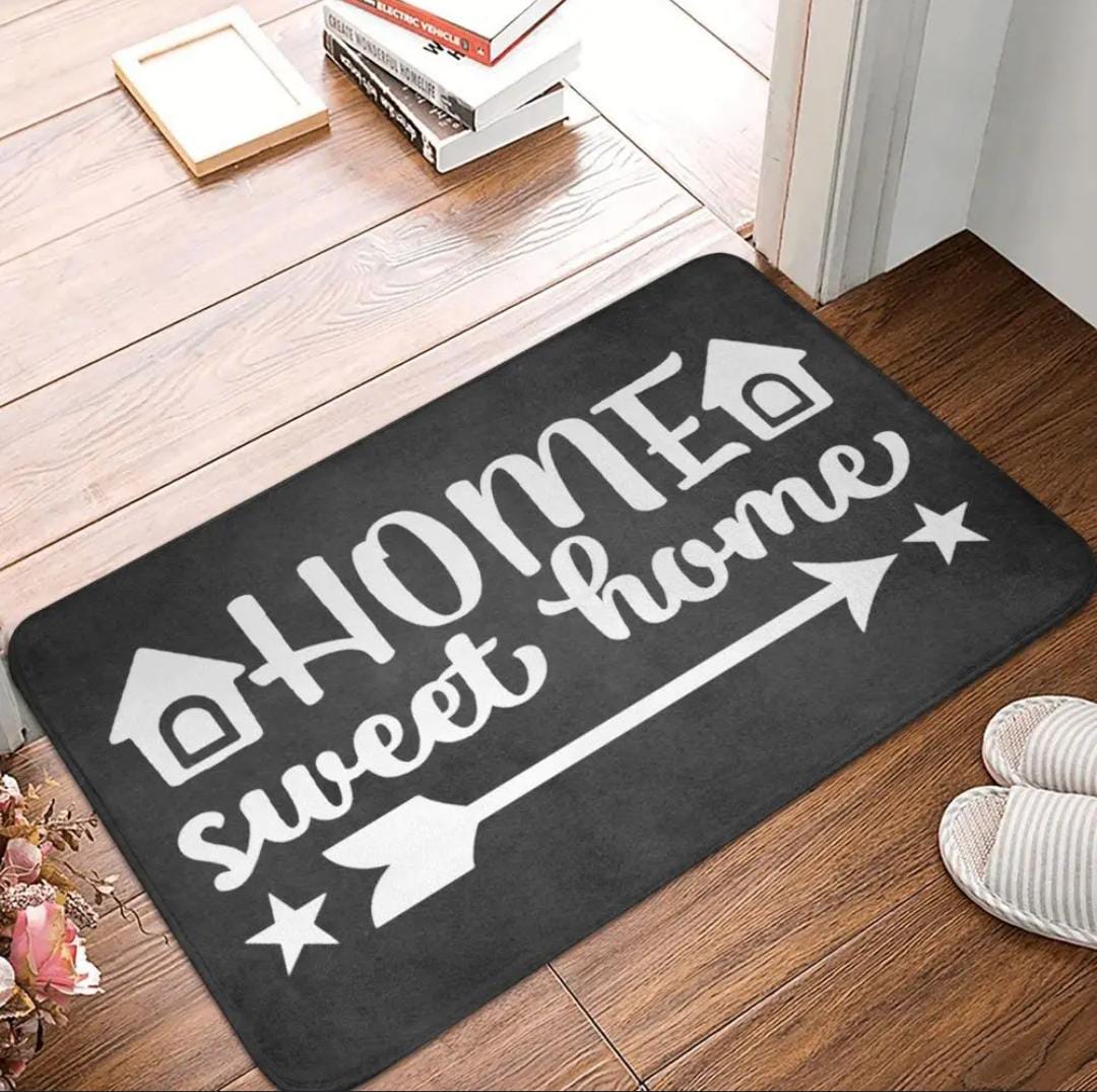 Absorbent Indoor Outdoor Doormats | Non Slip Floor Mat for Entryway | 50x80 cm