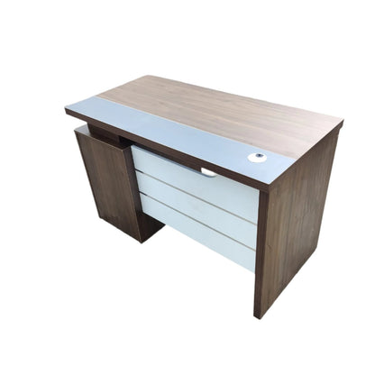 1.2m Executive Wooden Office Desk with 3 Drawers | Modern Office Furniture