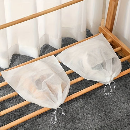 Non Woven Shoe Dust Covers | Protect Shoes from Sunlight, Dust, and Aging | MultiPurpose Shoe Storage Solution