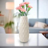 Flower Vase | Non Breakable ABS Material | Living Room Decor | Ideal for living rooms, dining areas, or bedrooms