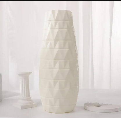 Flower Vase | Non Breakable ABS Material | Living Room Decor | Ideal for living rooms, dining areas, or bedrooms