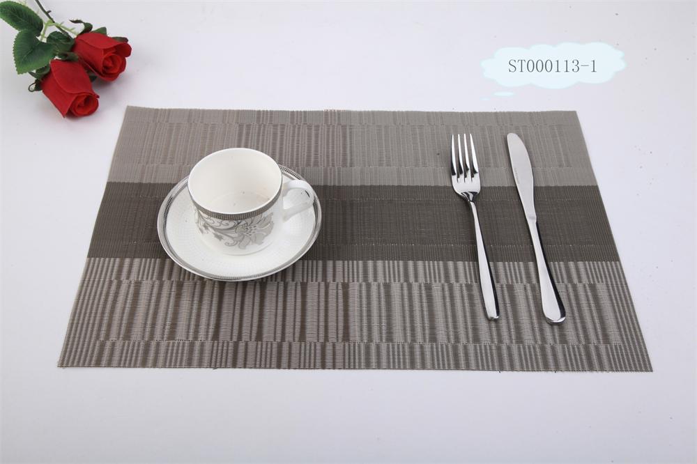 6 Piece Washable Vinyl Placemats | Durable Weave Table Mats | Perfect For Daily Dining, Special Occasions, Or Outdoor Gatherings